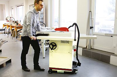 Mobility means more space in your workshop