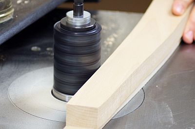 Shaping with a Planing Cutter Head along a Template